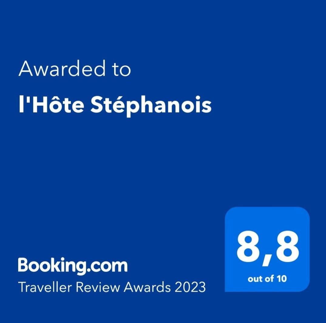 Hote Stephanois Studio, Parking& Borne Electrique Сент Етиен Стая снимка
